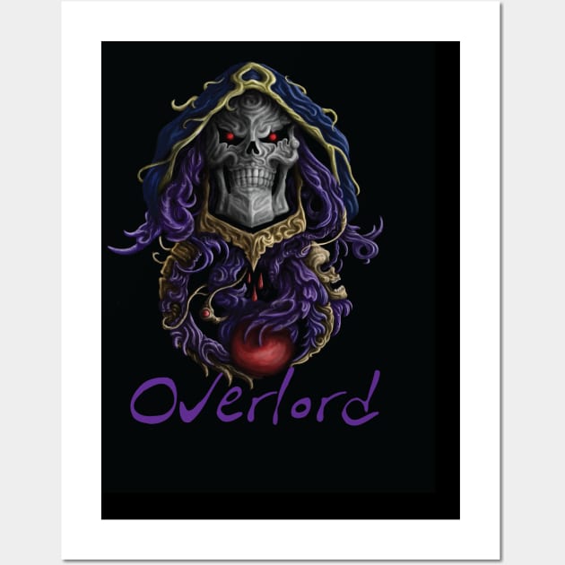 overlord Wall Art by Hedgeh0g